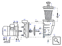 Obtočna črpalka Aquablue
